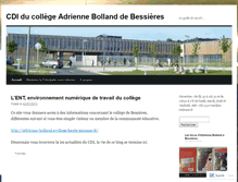 Tablet Screenshot of cdibessieres.wordpress.com