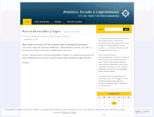 Tablet Screenshot of escudodeldptodelatlantico.wordpress.com