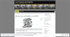 Desktop Screenshot of pousseurs2mogettes.wordpress.com