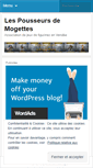 Mobile Screenshot of pousseurs2mogettes.wordpress.com