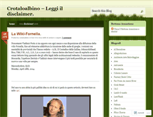 Tablet Screenshot of crotaloalbino.wordpress.com