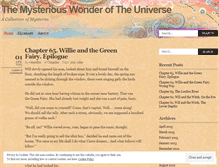 Tablet Screenshot of mysteriesland.wordpress.com