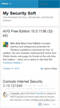 Mobile Screenshot of mysecuritysoft.wordpress.com