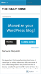 Mobile Screenshot of dailydose.wordpress.com