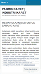 Mobile Screenshot of pabrikkaret.wordpress.com