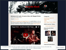 Tablet Screenshot of granderock.wordpress.com
