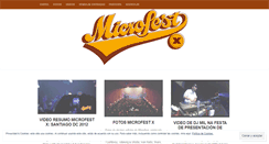 Desktop Screenshot of microfesthh.wordpress.com