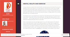 Desktop Screenshot of fitgirltraining.wordpress.com