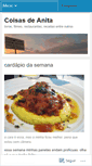 Mobile Screenshot of coisasdeanita.wordpress.com