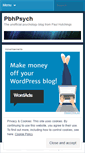 Mobile Screenshot of pbhpsych.wordpress.com