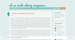 Desktop Screenshot of jowyow.wordpress.com