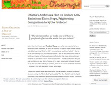 Tablet Screenshot of greeninaseaoforange.wordpress.com