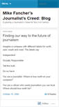 Mobile Screenshot of mikefancher.wordpress.com