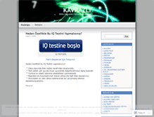 Tablet Screenshot of kavrazli.wordpress.com