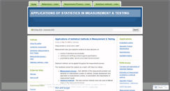 Desktop Screenshot of metrology.wordpress.com