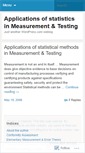 Mobile Screenshot of metrology.wordpress.com