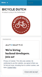 Mobile Screenshot of bicycledutch.wordpress.com