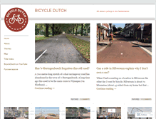 Tablet Screenshot of bicycledutch.wordpress.com