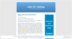 Desktop Screenshot of john7.wordpress.com