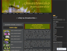 Tablet Screenshot of chwastowisko.wordpress.com
