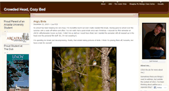 Desktop Screenshot of crowdedheadcozybed.wordpress.com