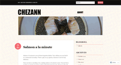 Desktop Screenshot of chezann.wordpress.com