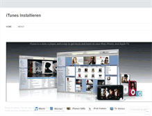 Tablet Screenshot of itunesinstallieren.wordpress.com