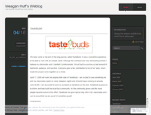 Tablet Screenshot of meaganhuff.wordpress.com