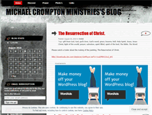 Tablet Screenshot of michaelcromptonministries.wordpress.com