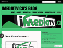 Tablet Screenshot of imediatv.wordpress.com