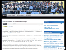 Tablet Screenshot of catacblog.wordpress.com