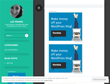 Tablet Screenshot of lizyoungosu.wordpress.com