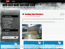Tablet Screenshot of minicab.wordpress.com