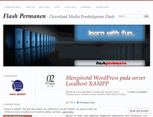 Tablet Screenshot of flashpermanen.wordpress.com