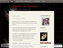 Tablet Screenshot of mamylella58.wordpress.com