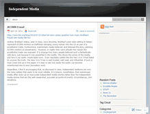 Tablet Screenshot of indiemediasusannah.wordpress.com