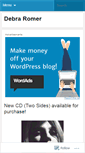 Mobile Screenshot of debrabethellromer.wordpress.com