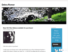 Tablet Screenshot of debrabethellromer.wordpress.com