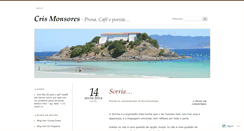 Desktop Screenshot of crismonsores.wordpress.com