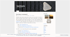 Desktop Screenshot of geertman.wordpress.com