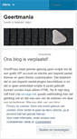 Mobile Screenshot of geertman.wordpress.com