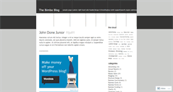 Desktop Screenshot of bimbodesign.wordpress.com