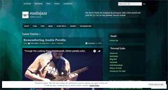 Desktop Screenshot of eustisjazz.wordpress.com