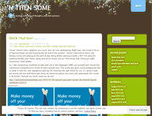 Tablet Screenshot of nthensome.wordpress.com