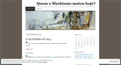 Desktop Screenshot of machismomata.wordpress.com