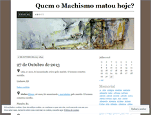 Tablet Screenshot of machismomata.wordpress.com