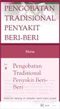 Mobile Screenshot of pengobatanherbalpenyakitberiberi22.wordpress.com