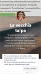 Mobile Screenshot of lavecchiatalpa.wordpress.com