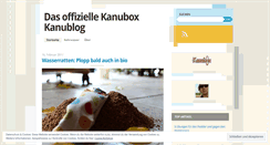 Desktop Screenshot of kanubox.wordpress.com