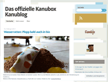 Tablet Screenshot of kanubox.wordpress.com